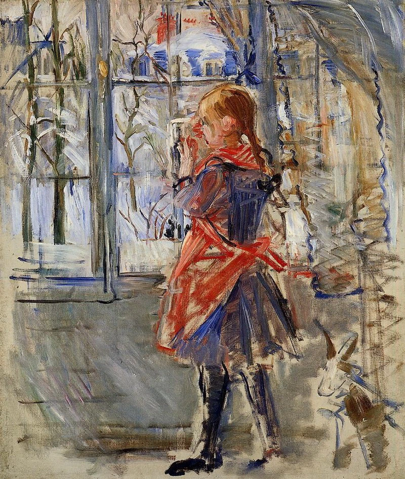 Bambina con grembiule rosso - Rhode Island School of Design, Museum of Art